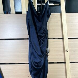 Selling this dark blue dress